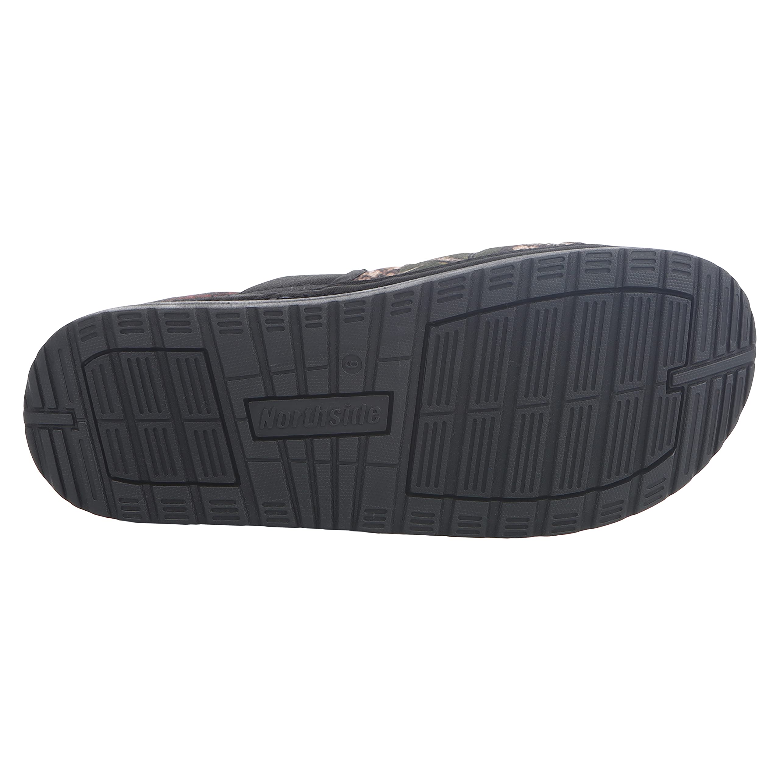 Northside Men's Rainier Camp Slipper – Quilted Nylon, Foam Cushioned Indoor Outdoor House Shoe with EVA Outsole – Cozy, Easy Slip-On, Brown Camo - Image 6